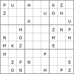 Wordoku - letters sudoku