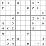 Sudoku Primer 130 - 4x4 sudoku for kids - sudoku variant 